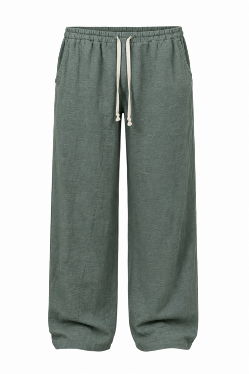 Baggy Fit Pantolon Müslim Kumaş